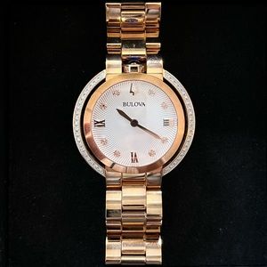 Bulova Rose Gold Watch